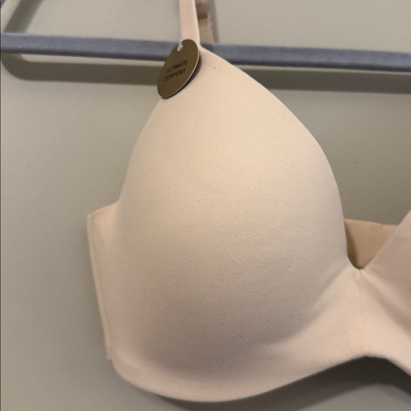 NWT- Wacoal How Perfect Wire Free T-Shirt Bra, Natural Nude, Size 34C - Picture 7 of 12